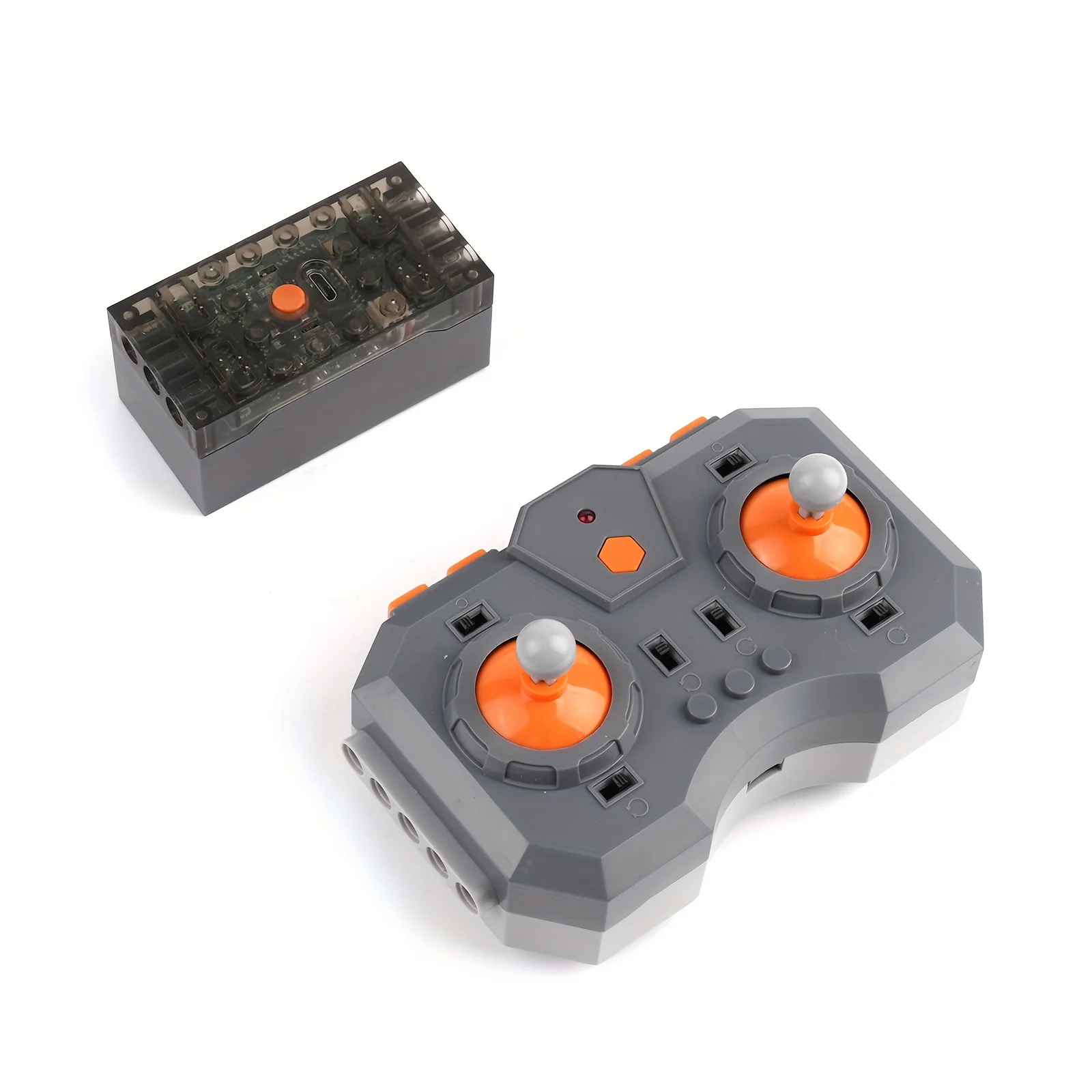 

1 set of new 8-way 6.0 power output and receiving bricks with adjustable speed, compatible with big brand building blocks