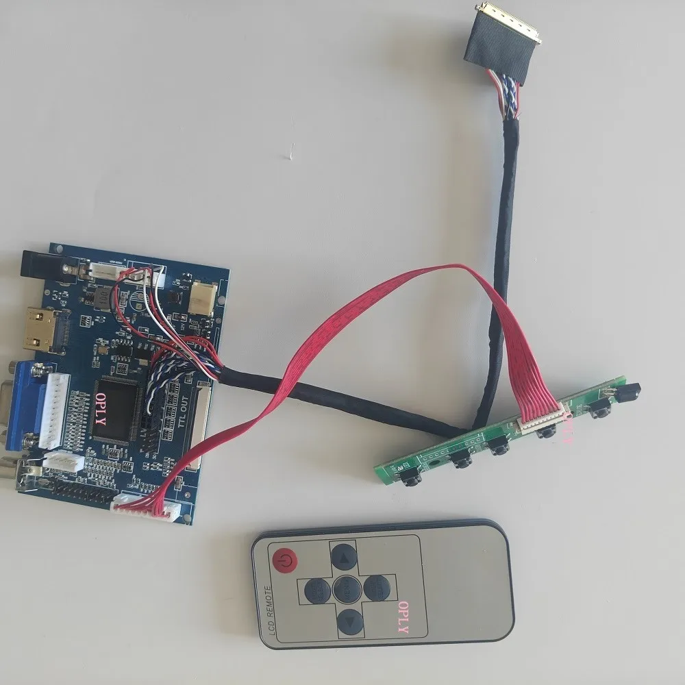 

Для B101XTN01.1 B101XTN01.0 WLED VGA AV HDMI-совместимая 40-контактная ЖК-панель LVDS 10,1 "1366×768 Комплект платы контроллера дисплея