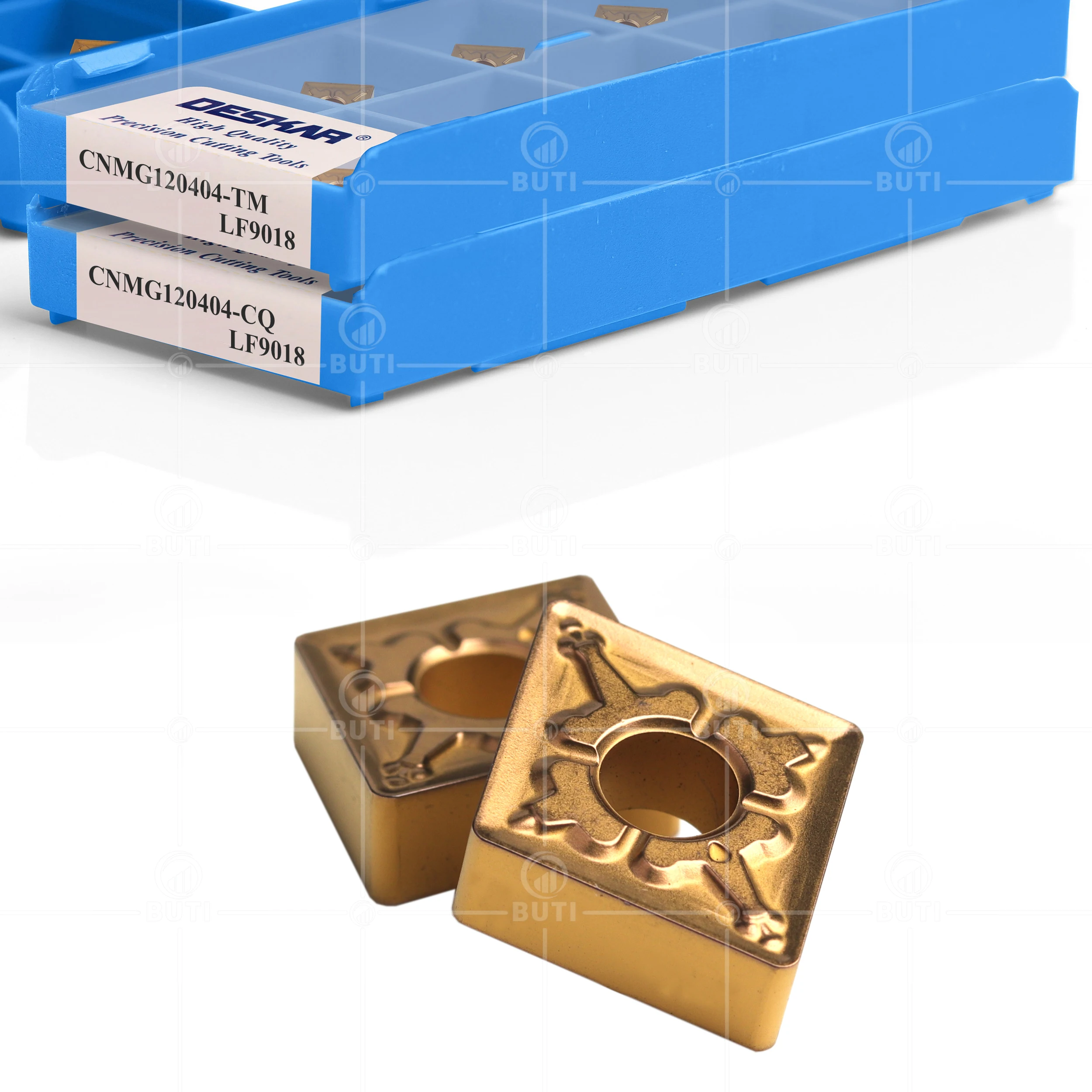 Imagem -03 - Deskar 100 Original Cnmg120404 Cnmg120408 tm cq Lf9018 Cnc Torno Cortador Corte Torneamento Ferramentas Carboneto Inserções para Peças de Aço