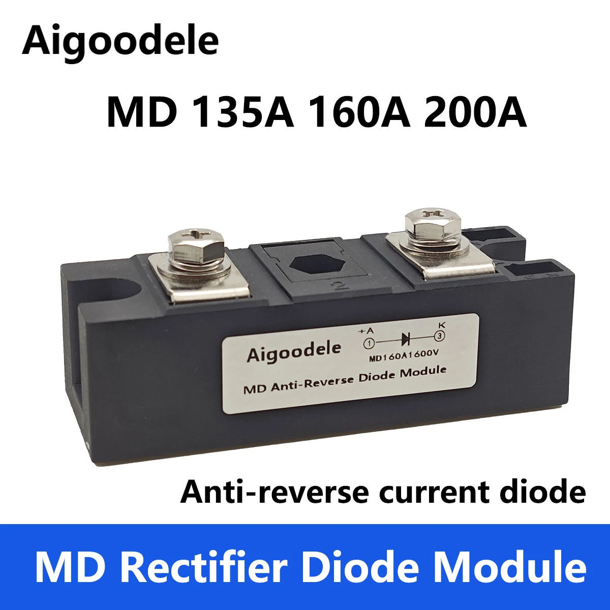 Diode Module MD200A 1600V MD200-16 MD160/16 160Amp MD135A-16 New Original Rectifier Diode