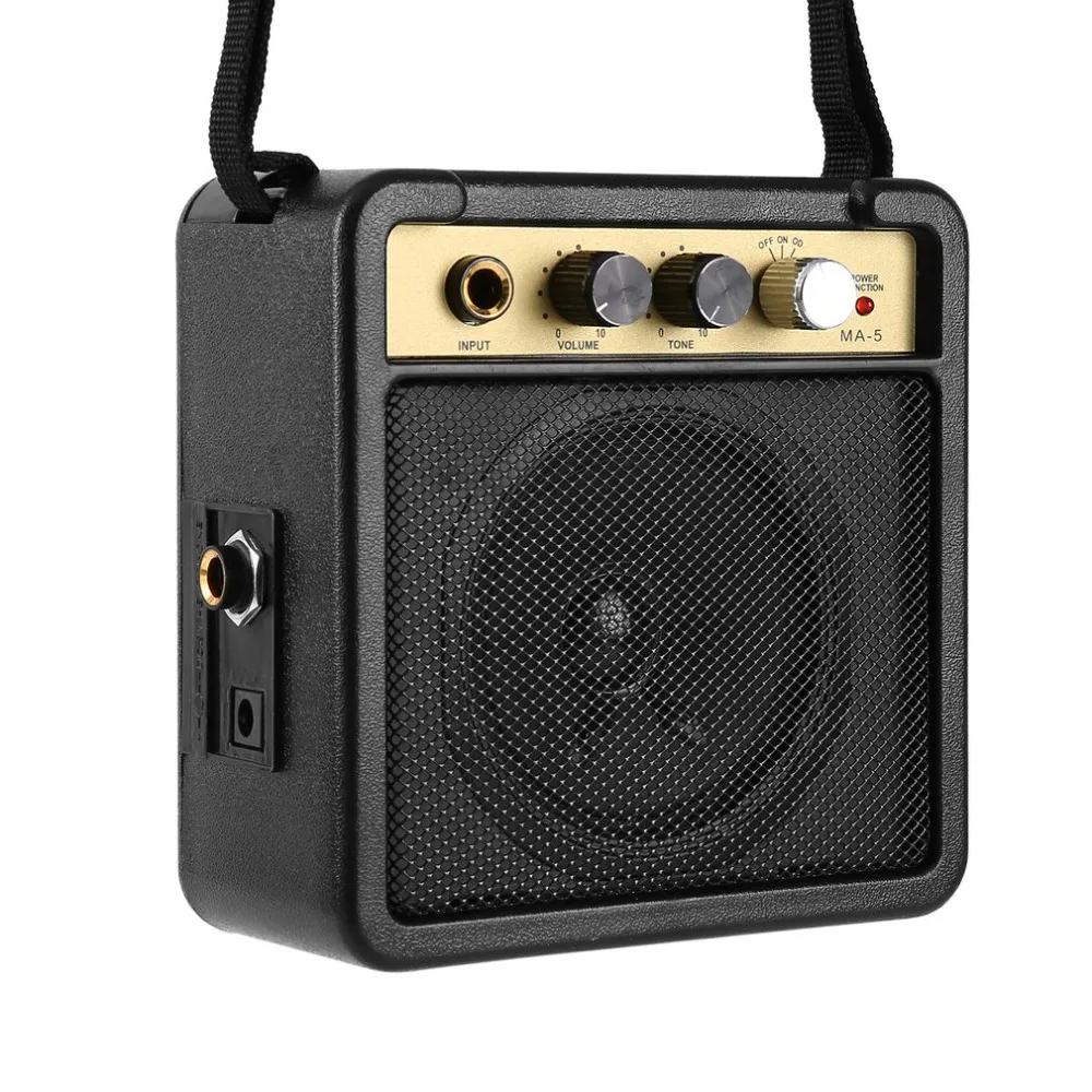 TOP Mini Guitar Amplifier Guitar Amp With Back Clip Speaker Guitar Accessories For Acoustic Electric Guitar Accessories Part