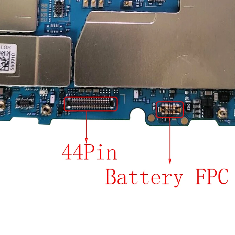 2pcs 64 44 Pin USB Charging Charger FPC Connector On Board For LG V60 ThinQ 5G V600 AM/TM/VM/N/EA LCD Display Screen Battery FPC