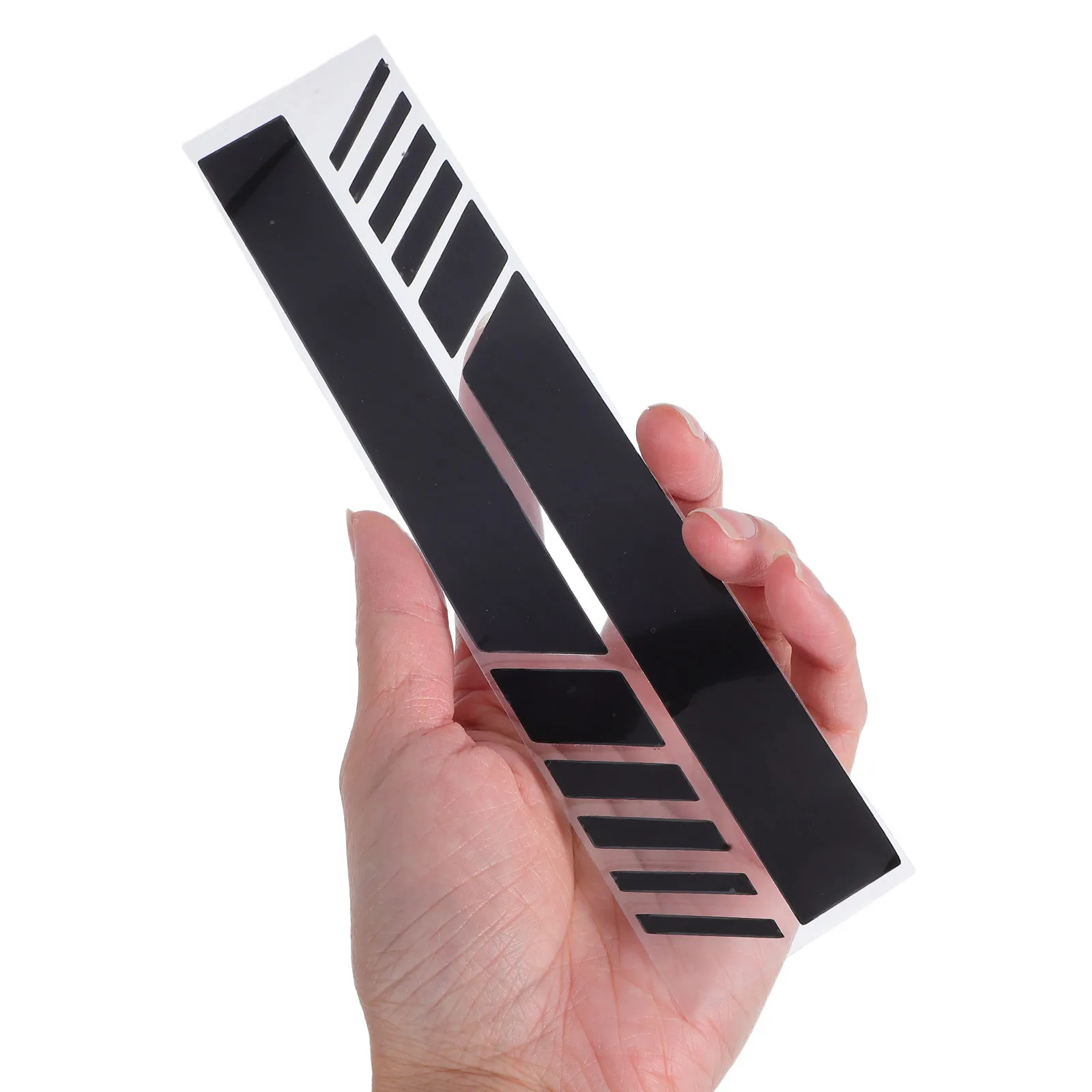 

4 шт. автомобильные наклейки на зеркало заднего вида, противоскользящие украшения автомобиля, внешние аксессуары, автомобильные боковые полосы