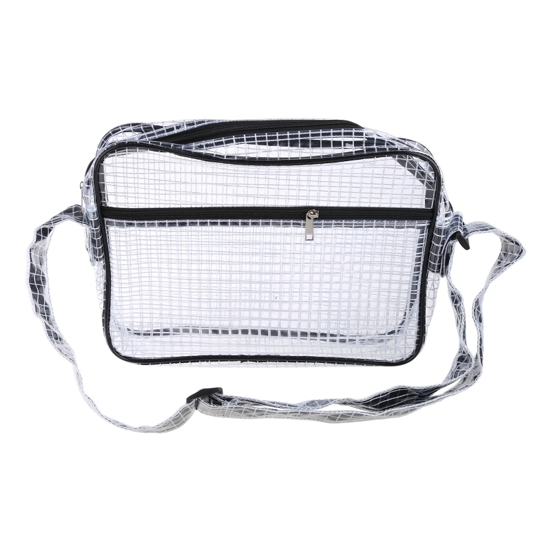 

Anti-static Cleanroom Engineer Bag for Semiconductor Cleanroom Clear PVC Bags Crossbody