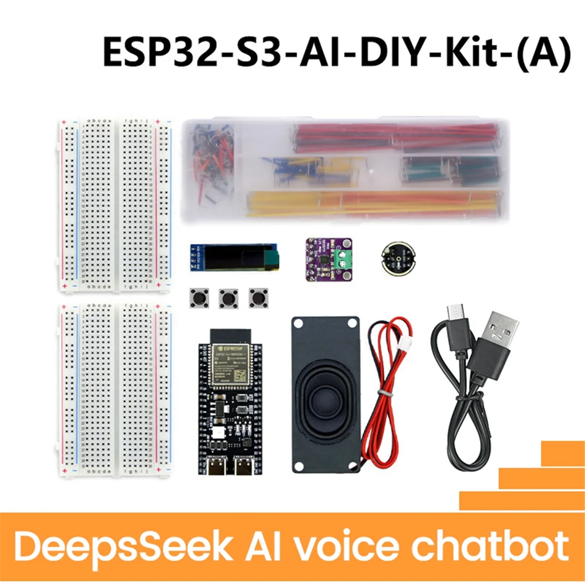 Retail! For DeepsSeek XiaoZhi AI Voice Chat ESP32-S3 Development Board DIY Kit DevKitC-1 N16R8 WROOM-1-N16R8