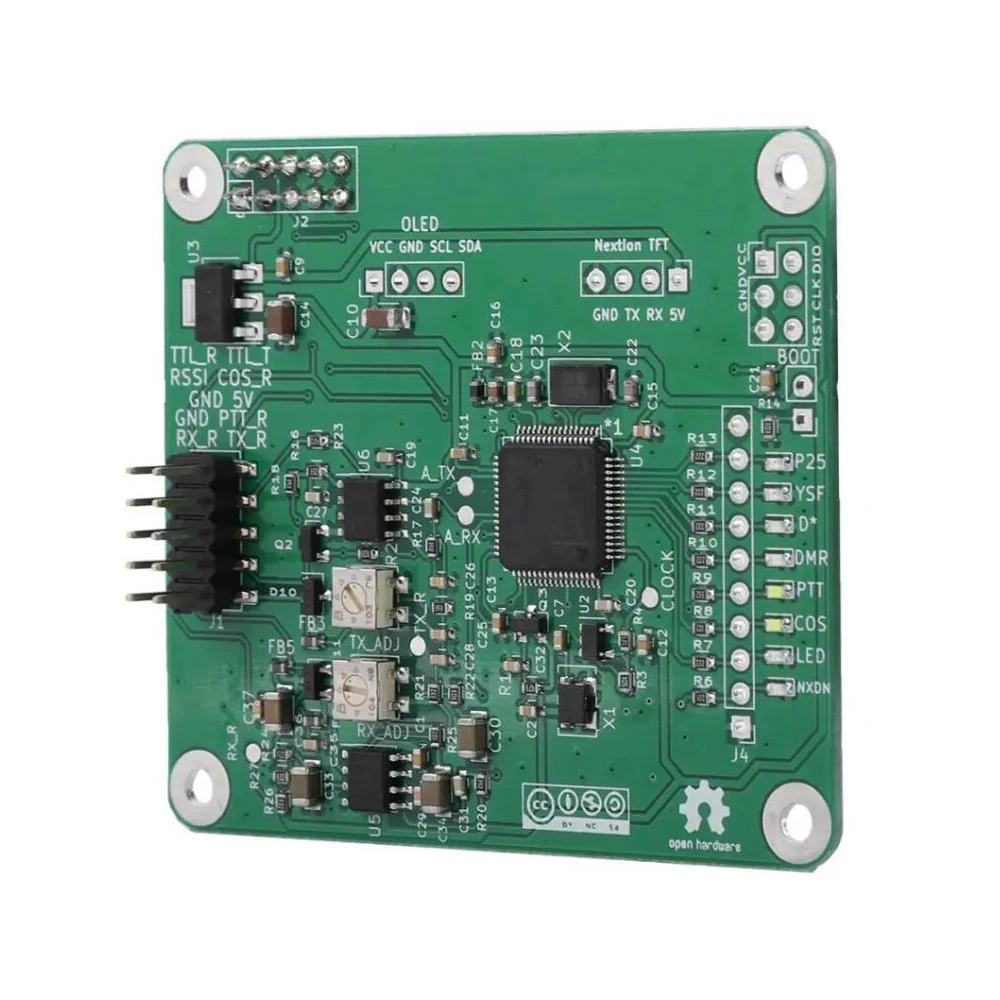 2019 جديد MMDVM DMR مكرر مفتوح المصدر متعدد الأوضاع لوحة ترحيل مودم الصوت الرقمي لـ Raspberry Pi - وحدة مكرر DMR