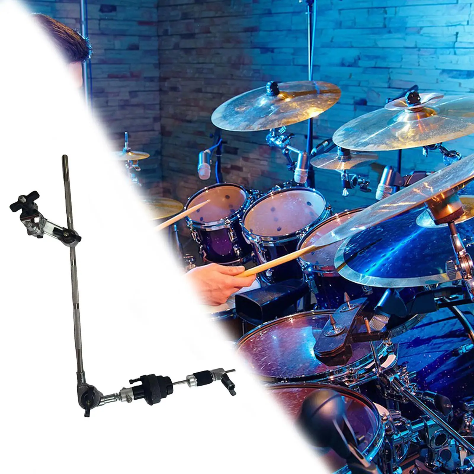 

Cymbal Stand Arm Attachment for Drum Kit Percussion Instrument Hardware