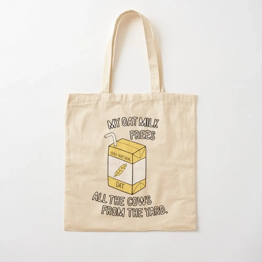 

My Oat Milk Tote Bag tote bag university Lady bag