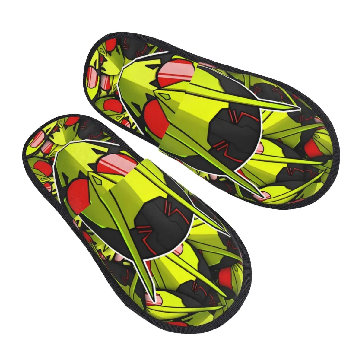 مخصص Mangas K-Kamenes R-Rideres جديد لينة رغوة الذاكرة شبشب منزل المرأة دافئ دافئ المضادة للانزلاق النعال