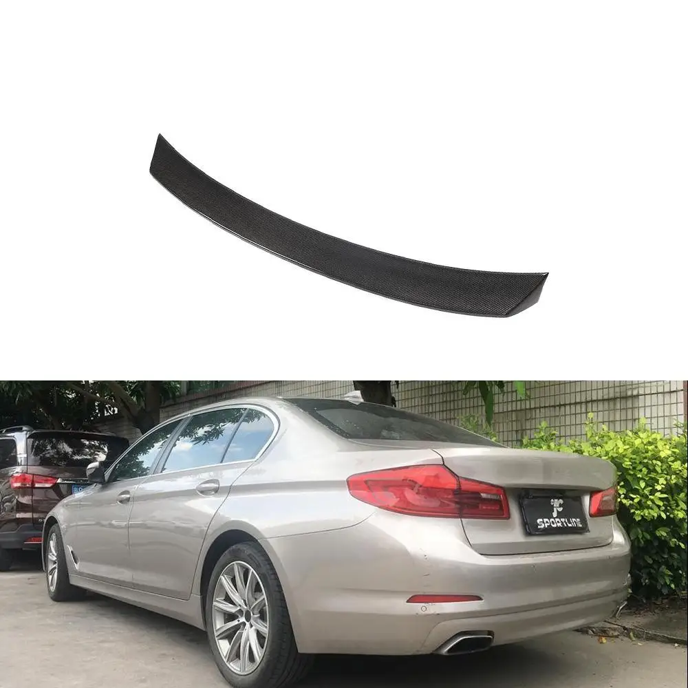 

Suitable for BMW 5 Series G38 530I 540I F90 M5 2017-2023 Carbon fiber G30 rear trunk spoiler wings