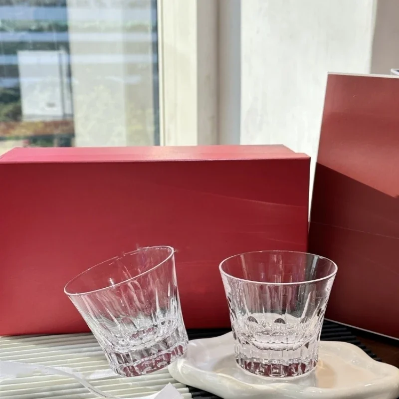 

Wine milk glass, crystal glass, high-quality crystal raw materials high body water glass simple exquisitepractical water glass