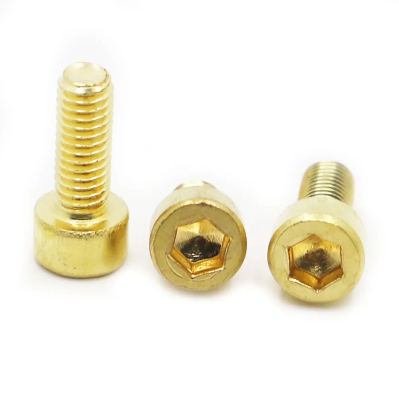 Messing Sechskant Innensechskantschraube M3 M4 M5 M6 M8 M10 Innensechskantschraube Bolzen DIN912 – Detail 4