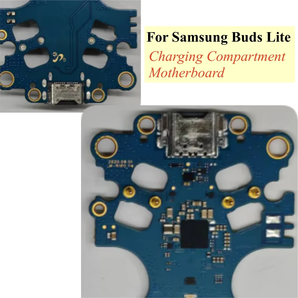 

Плата управления для зарядного кейса беспроводных наушников Samsung Buds Lite (модель SM-R180), аксессуары для зарядного бокса наушников