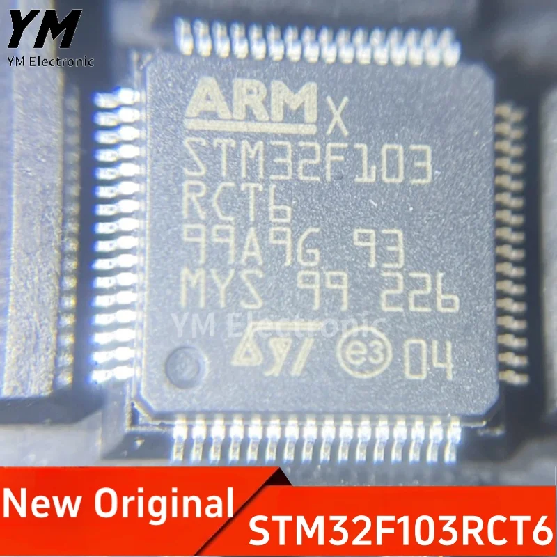 

New Original STM32F103RCT6 LQFP-64 ARM Cortex-M3 32-bit microcontroller MCU