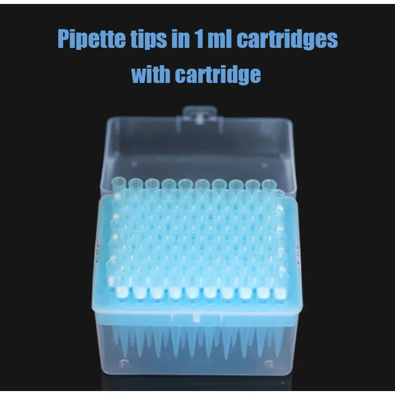 1000ul 100holes Disposable Plastic Pipette Tip Lab Equipment Lab Pipette Tips For Micropipette PP Plastic