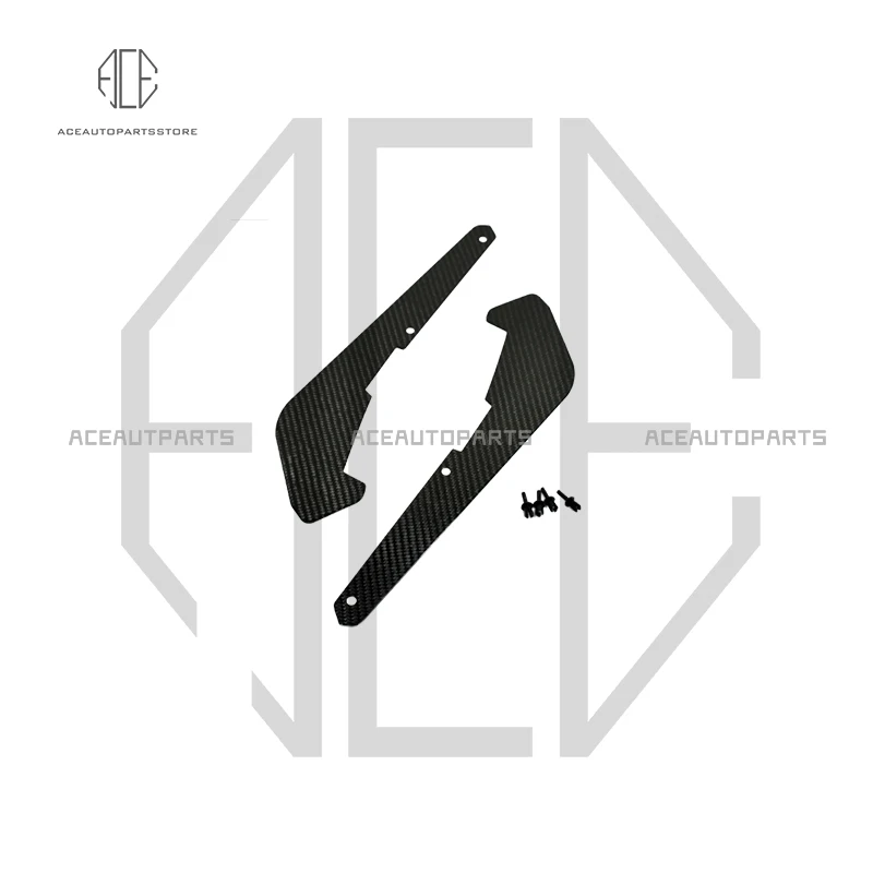 ألياف الكربون الجافة الجبهة سبلاش الحرس قوس الحرس اللوحات الطينية لسيارات BMW G80 G81 M3 G82 G83 M4 #5