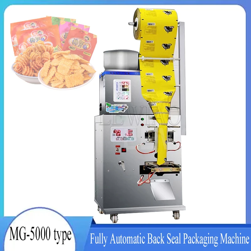 

1-50 Automatic Weighing Granule Powder Filling Machine Tea Leaf Grain Seed Salt Rice Packing Maker