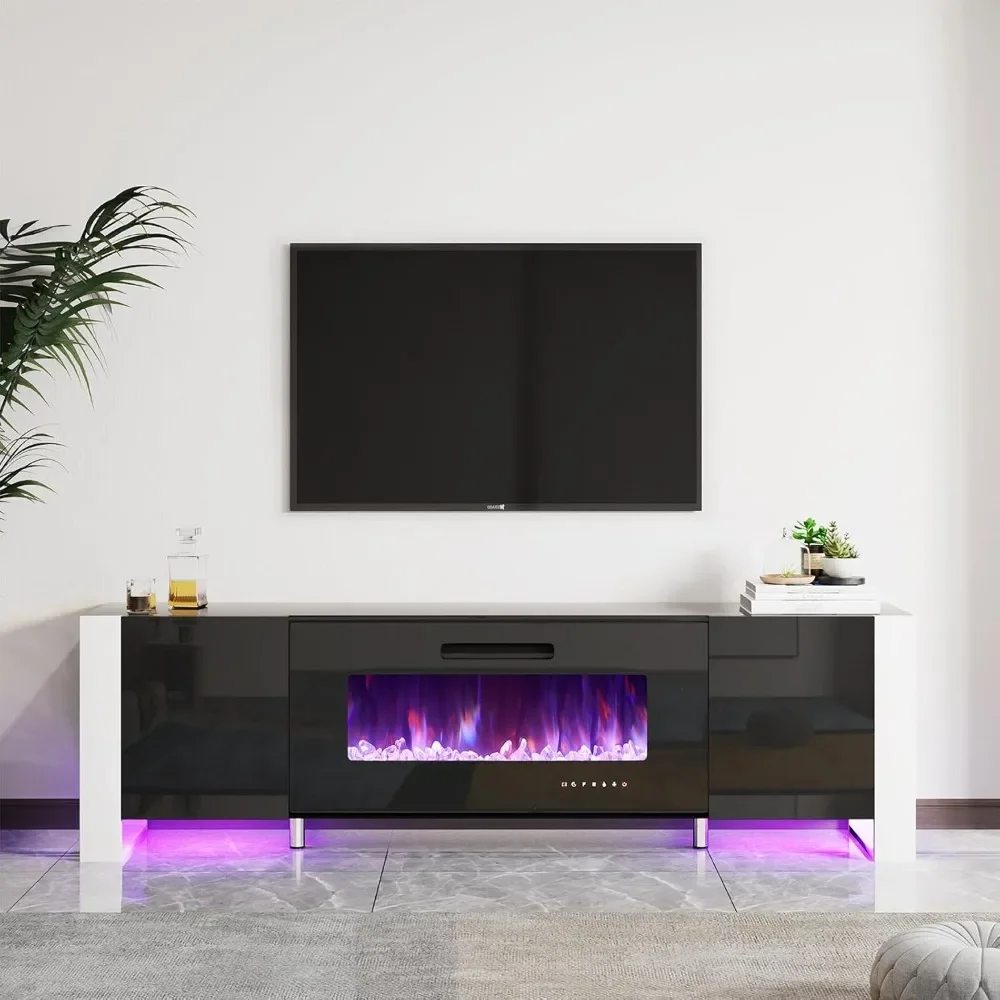 Fireplace TV Cabinet with 36