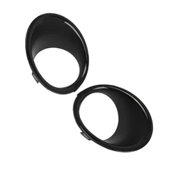 2Pcs Front Fog Light Lamp Trim Ring Cover Frame For Mini Cooper R55 R56 R57 2007 2008 2009 2010 2011 51112753661 51112753662