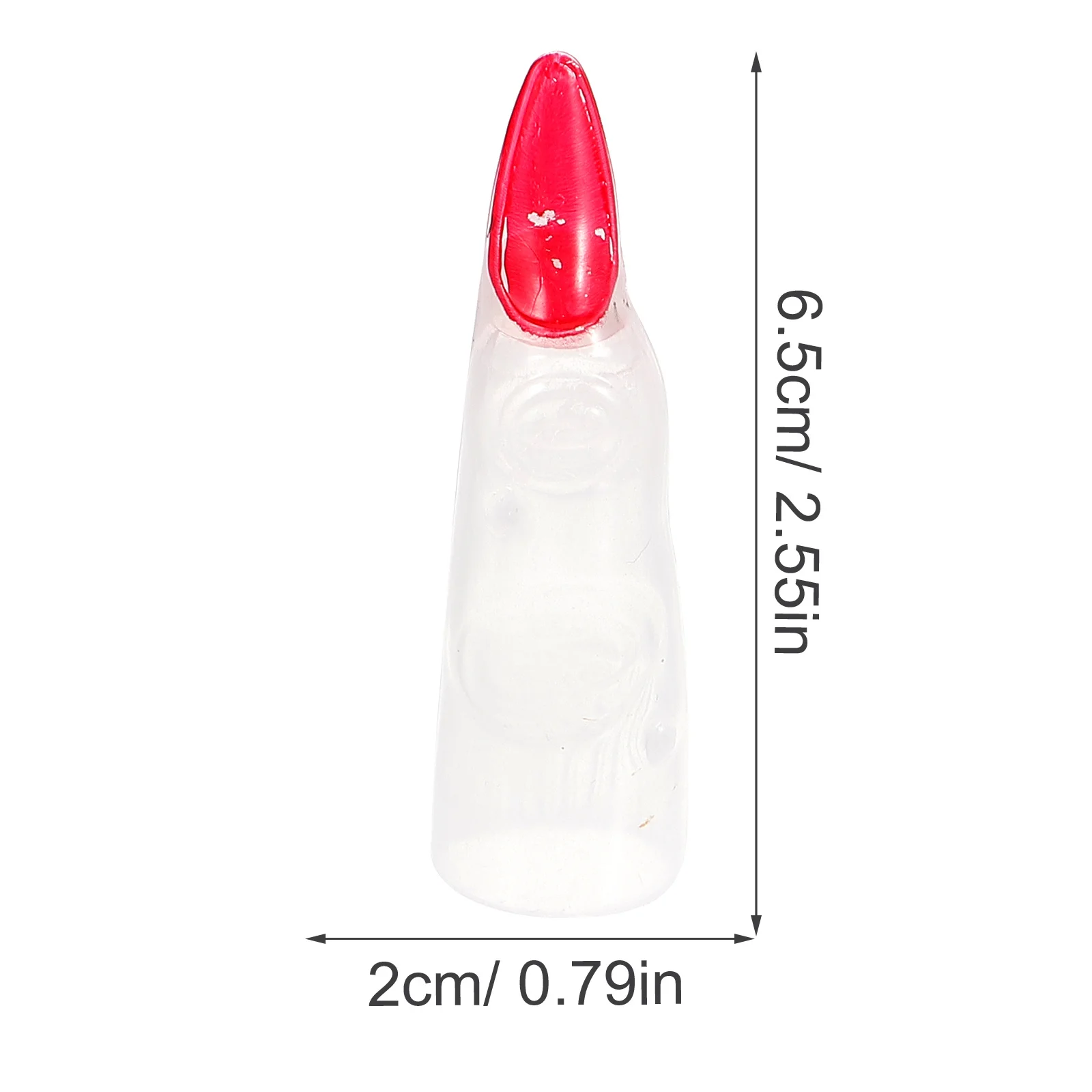 10 pçs brilho no escuro dedos de bruxa unhas falsas para halloween brincadeira adereços cosplay festa masquerade unhas assustadoras acessório