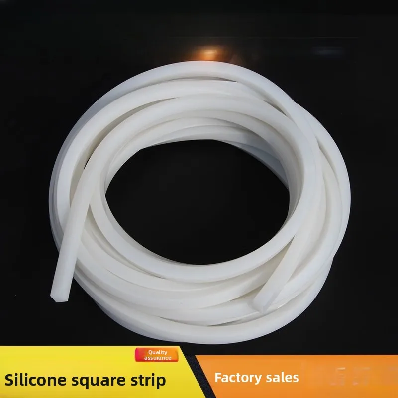 

Silicone Solid Sealing Strip 6/8/10/12/15/20mm Square Bar for DIY Home Appliance Repair