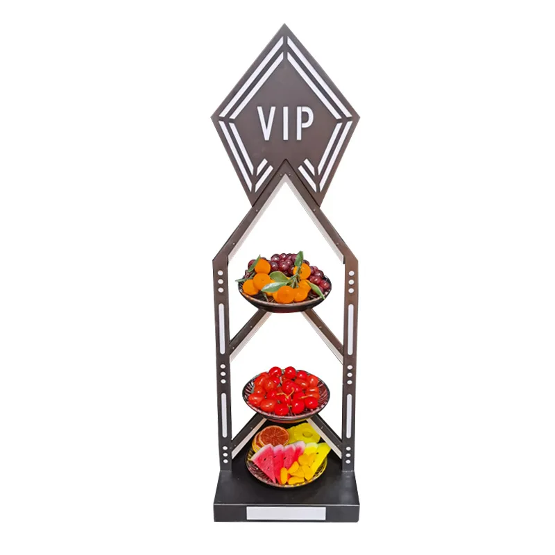 Snack plate KTV bar VIP three-layer fruit rack Abyss dragon-shaped fruit plate