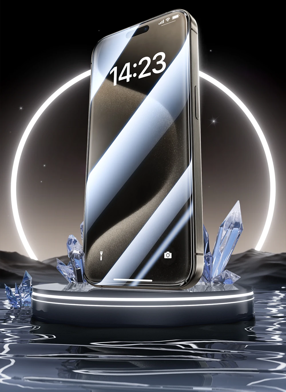 Joyroom 3/2/1PCS HD Gehärtetes Glas Für iPhone 16 Pro Max Vollbild HD Glas Screen Protector Für iPhone 16 15 14 13 Pro Max – Detail 6