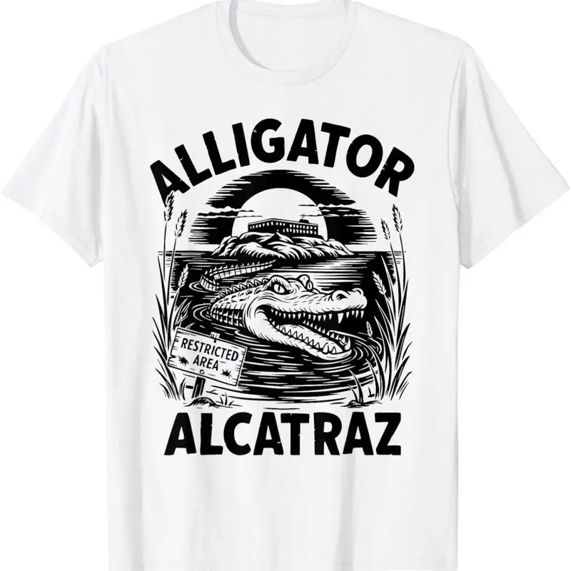 Funny Crocodile Alligator Alcatraz Lover T Shirt