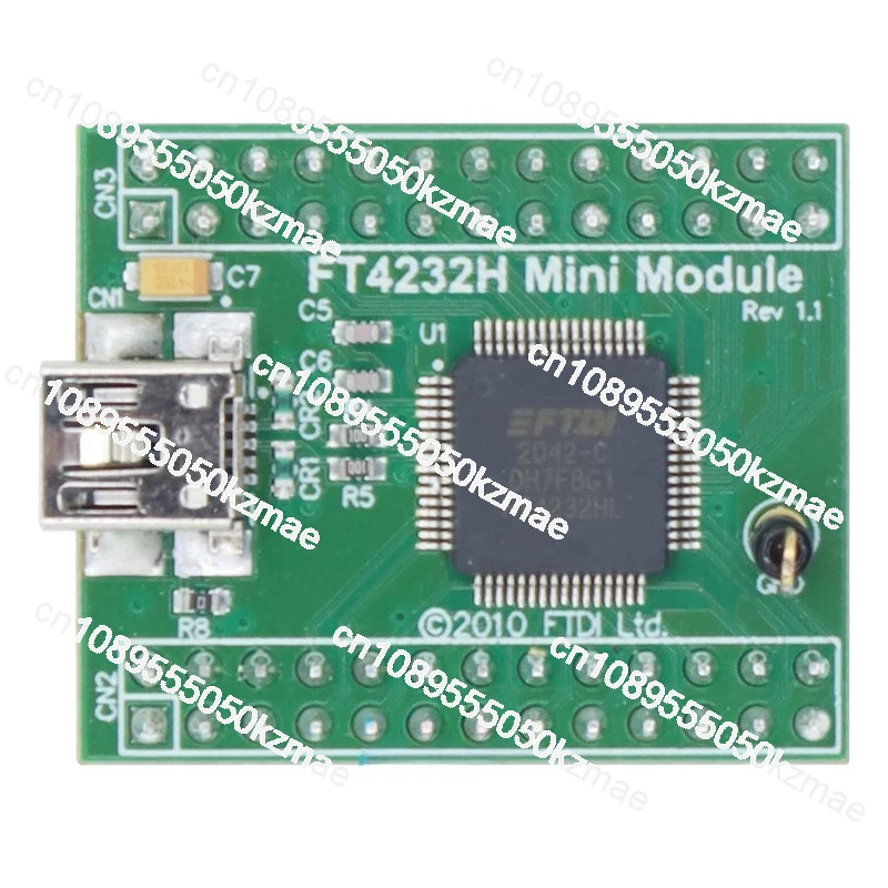 Suitable for FT4232H Mini Module High Speed USB to Dual Channel Serial/MPSSE/FIFO Interface, Module