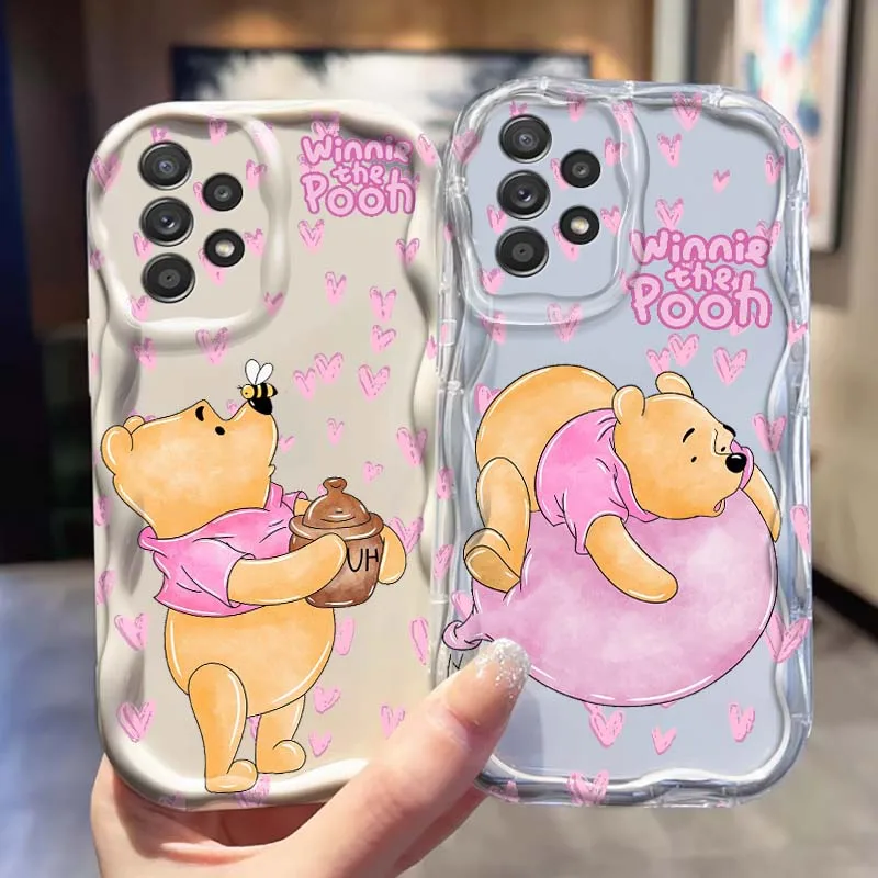 

Winnie The Pooh For Samsung A73 A72 A71 A56 A55 A54 A53 A52 A51 A32 A36 A26 A25 A13 A14 5G Wave Oil Phone Case