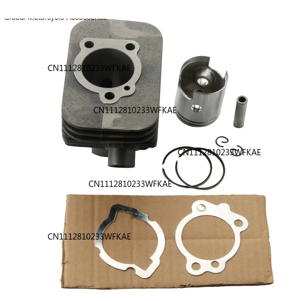 43mm 65cc Big Bore Cylinder Kit For Piaggio Ciao Boss 50 Boxer Grillo Si Bravo Ceao 50cc 10mm 2-Stroke Engine Parts