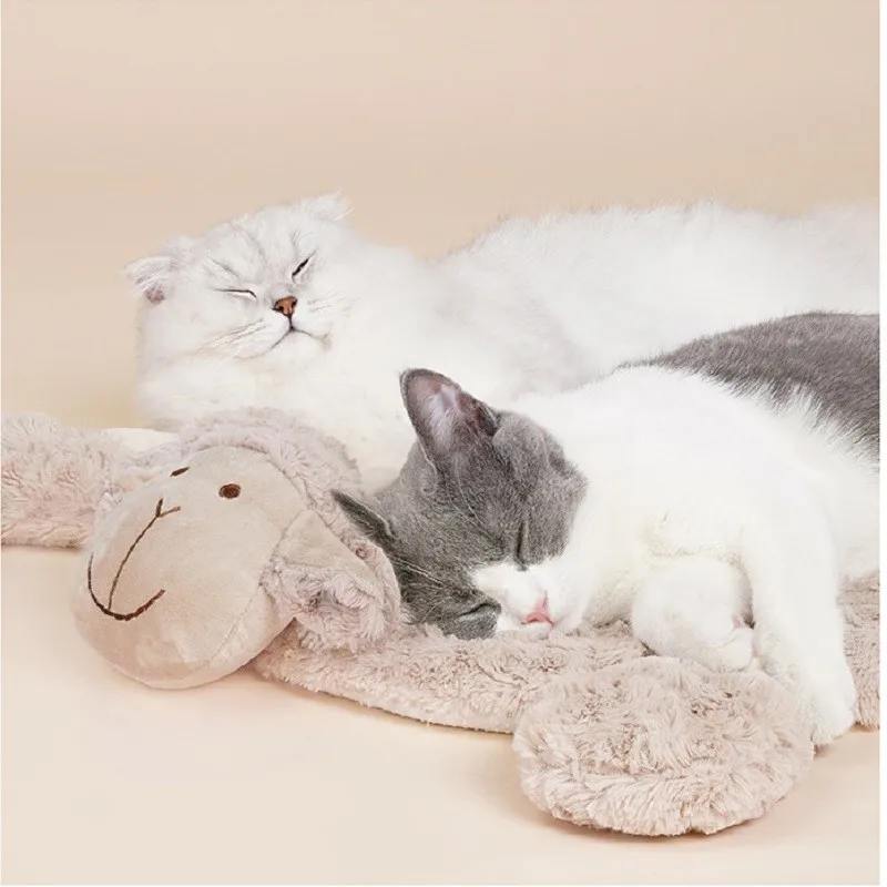 FULLOVE Four Seasons Universal Home Pet Mat Soft Comfortable Cat Sleeping Mat Exquisite Washable Plush Pet Furniture 2023 New