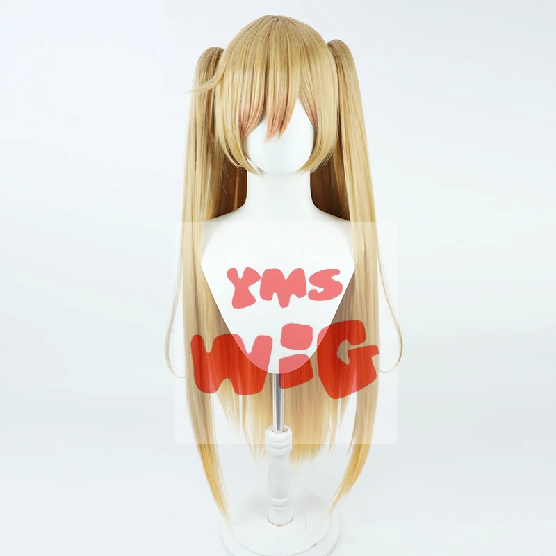 Slow Loop Minagi Koharu Cosplay Wig Yoshinaga Koi Long Straight Curly Ponytails Synthetic Hair Anime Girls Headwear