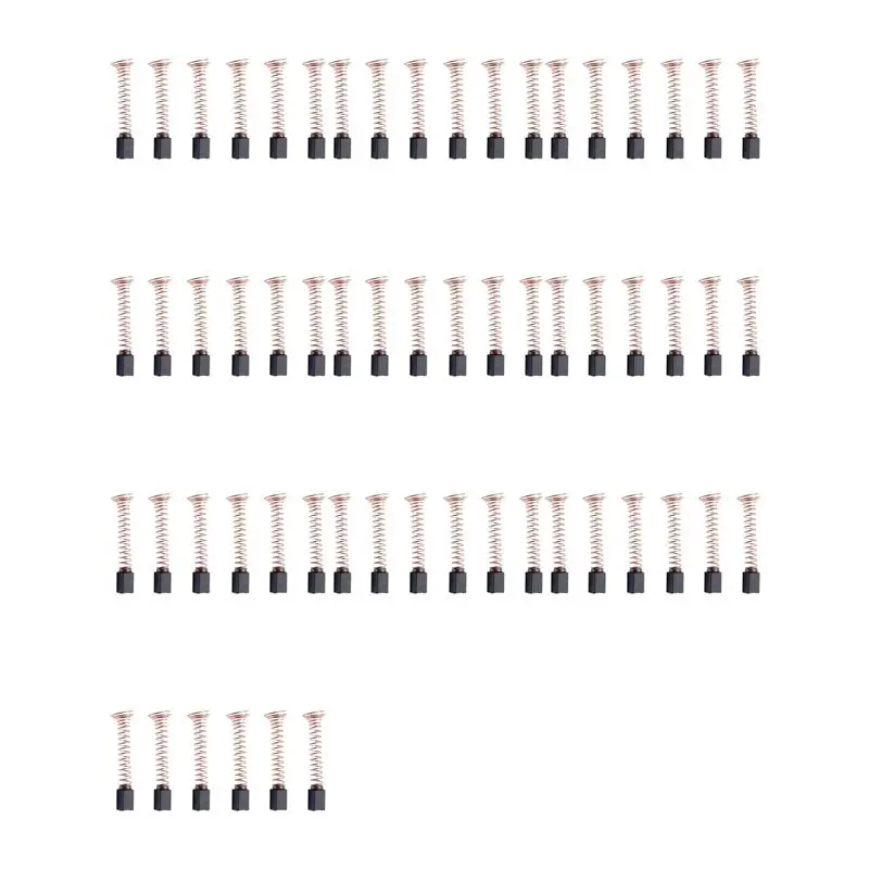 ABRE-60Pcs Carbon Brushes For DREMEL 4000 90930-04 2615298790 595 395 300 6000 300 215 217 100 For Dreme-L Rotary Tool Motor