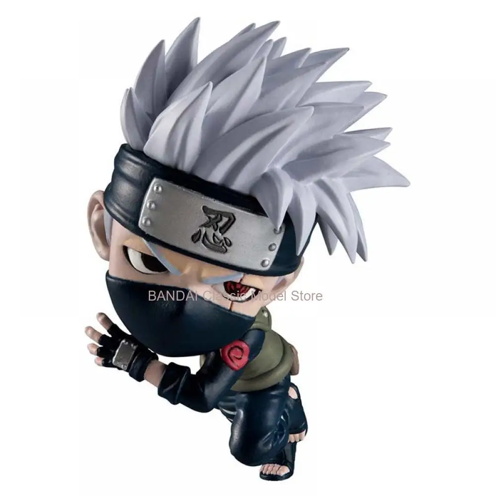Bandai Gacha Capsule Blind Box Naruto Character style  Uzumaki Naruto Sasuke Uchiha Itachi  Anime Figure Toy for Collectors