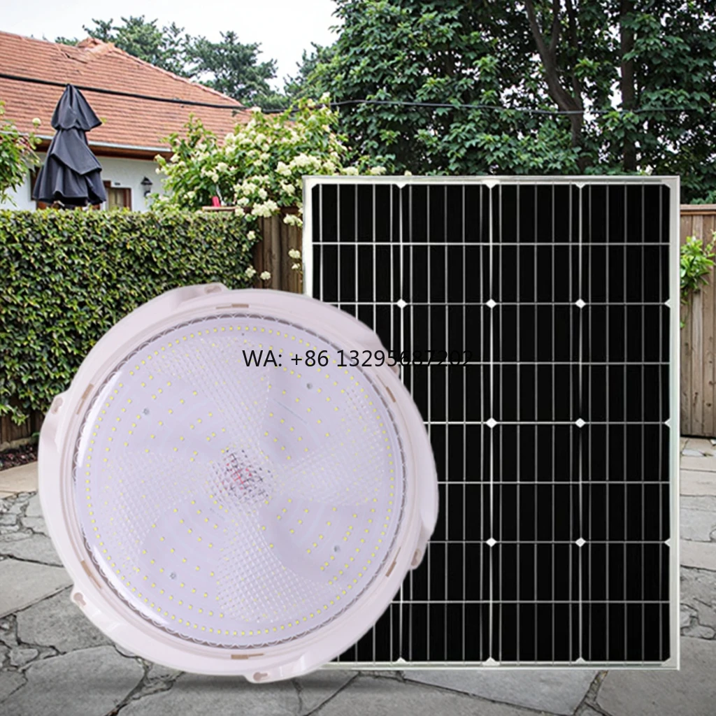 

Fascinating Price Durable Lamp Outdoor Panel Powered Energy Efficient Solar Ceiling Light for Home