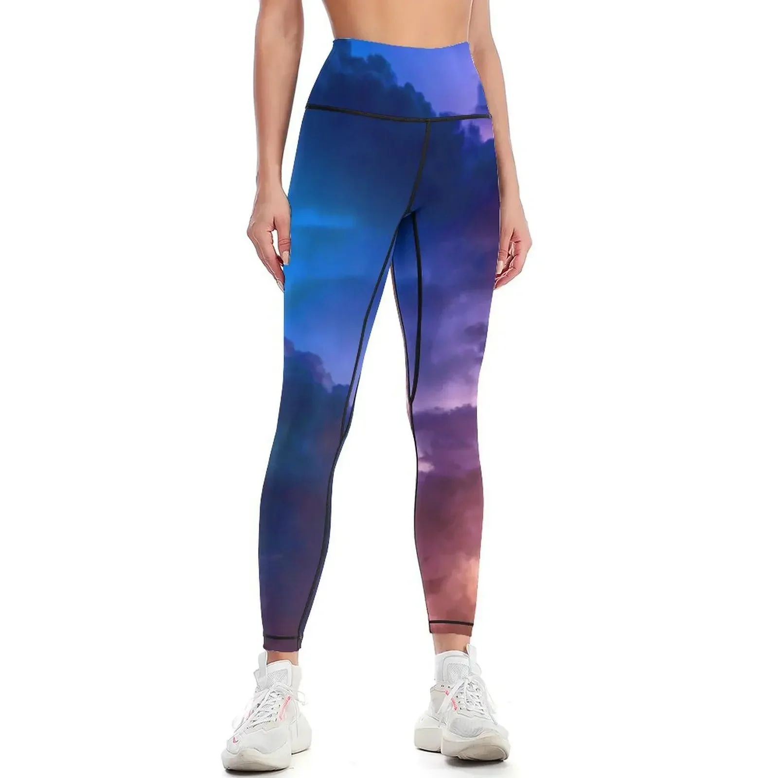 

Thunderstorm in the Evening Leggings Sports pants for for physical Women's pants gym wear Womens Leggings