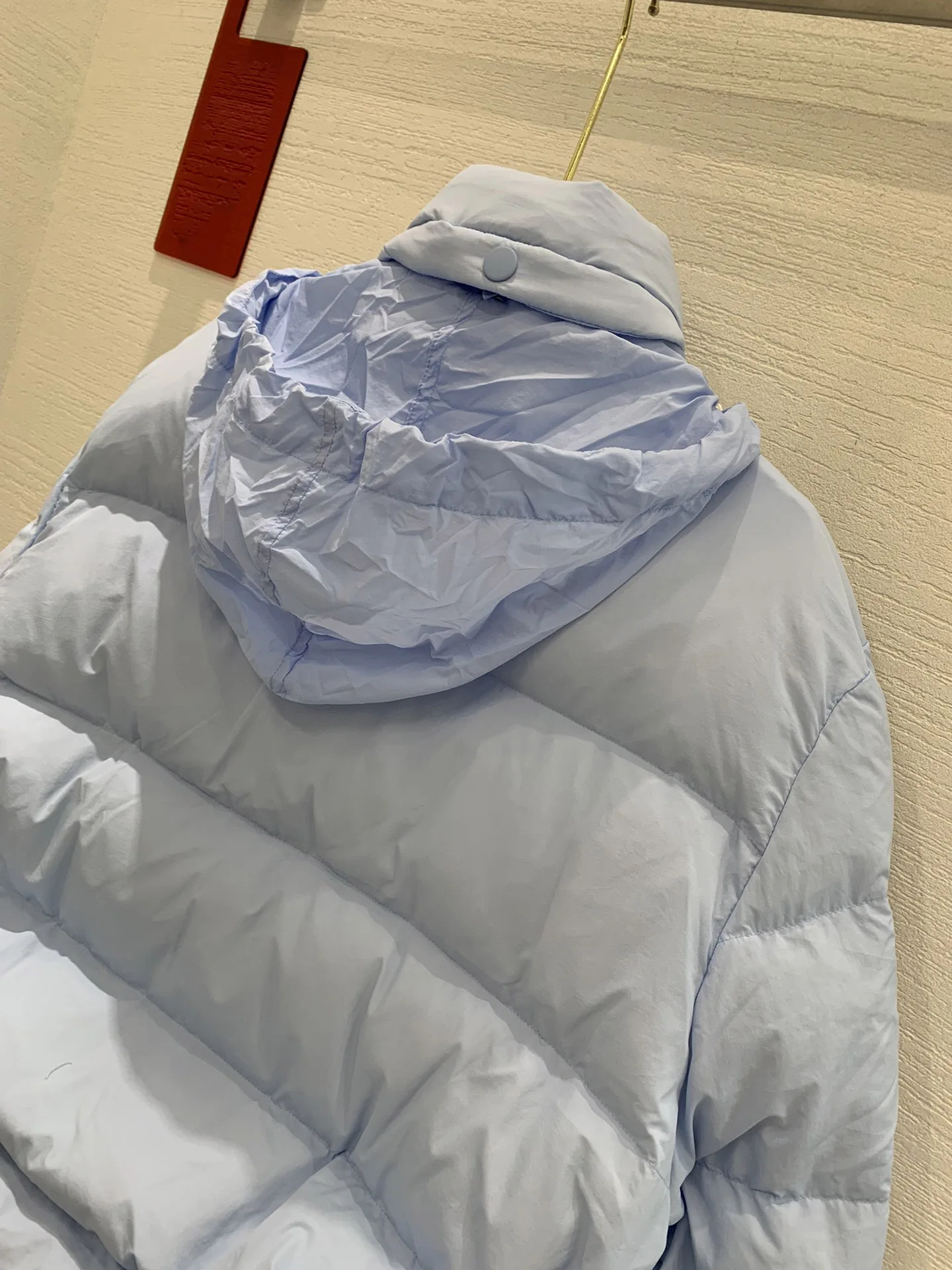 

2025 Women's Clothing lock cape down jacket Autumn Winter New 1027