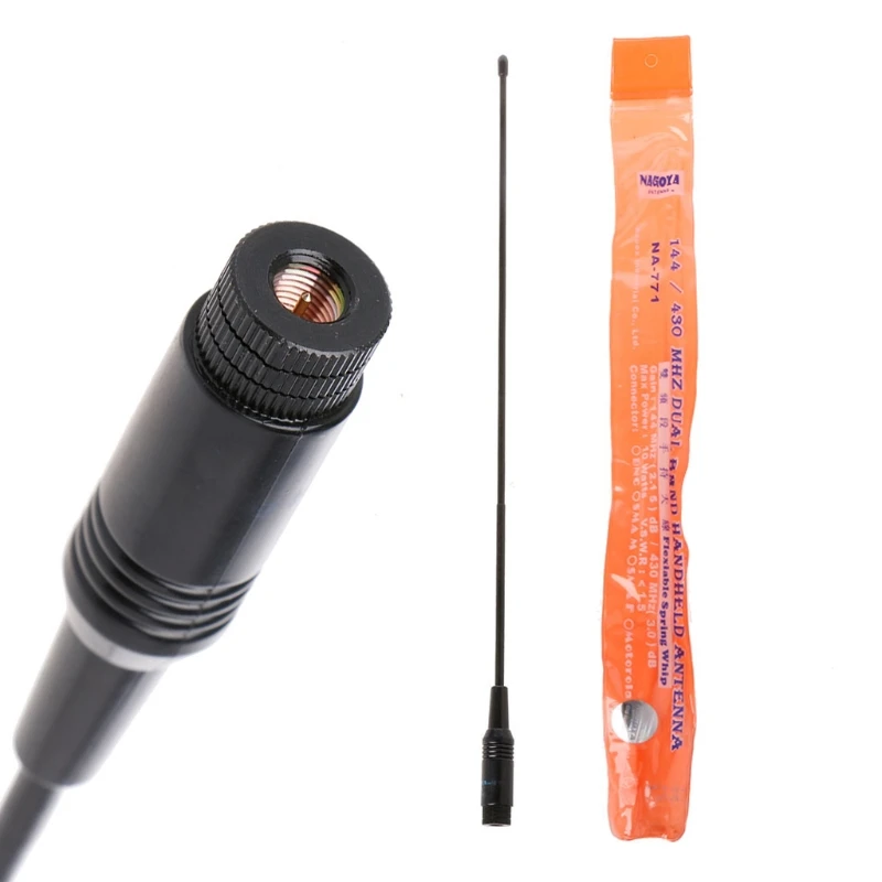 Antenna for BaofengUV-5R Dual Band NA-771 Walkie Talkies Accessories Handheld Radio Antenna VHF/UHF SMA-Male