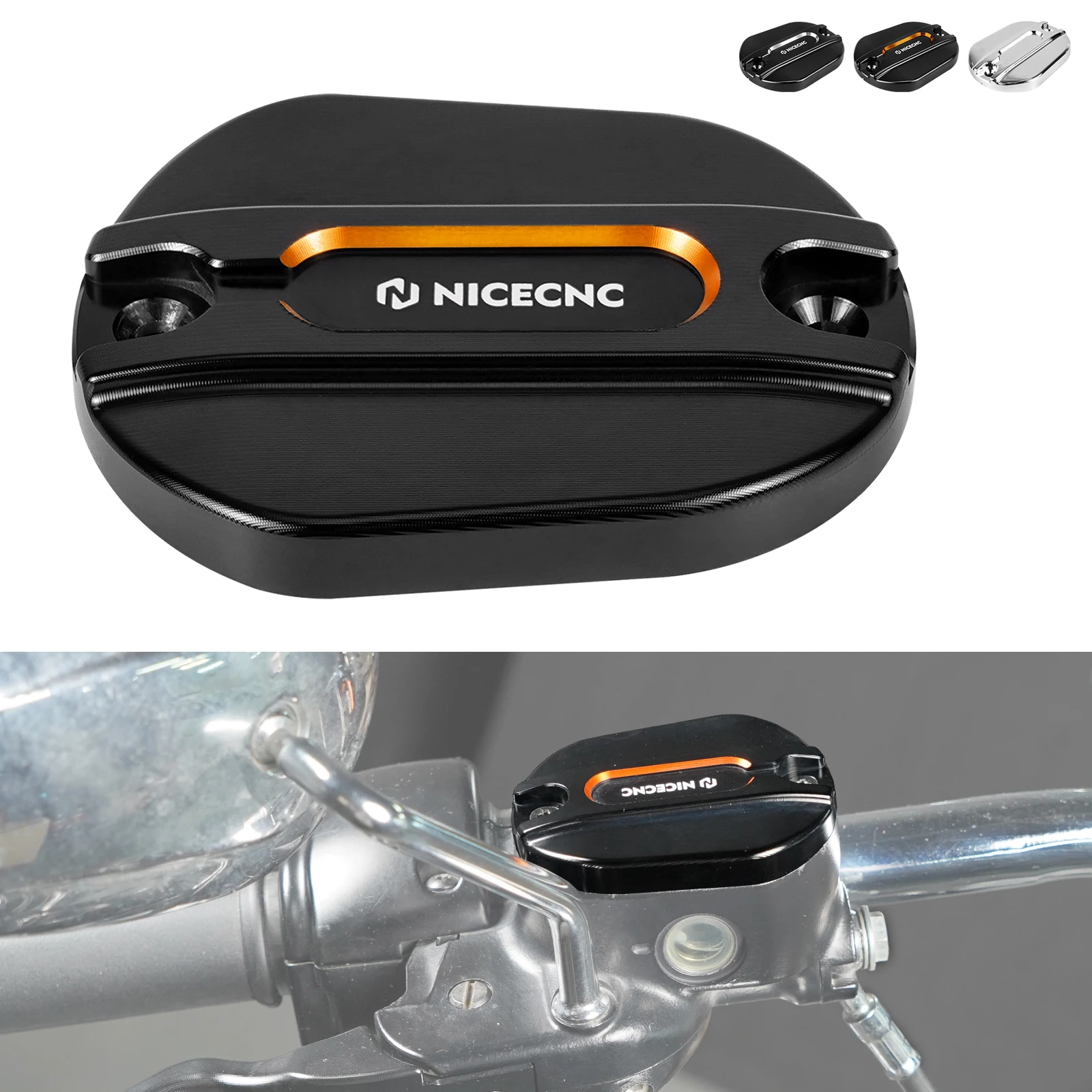 

Brake Master Cylinder Lid Cover for Harley Iron 883 XL883N 14-20 Iron 1200 XL1200NS 18-21 Sportster 1200 Roadster XL1200CX 18-20