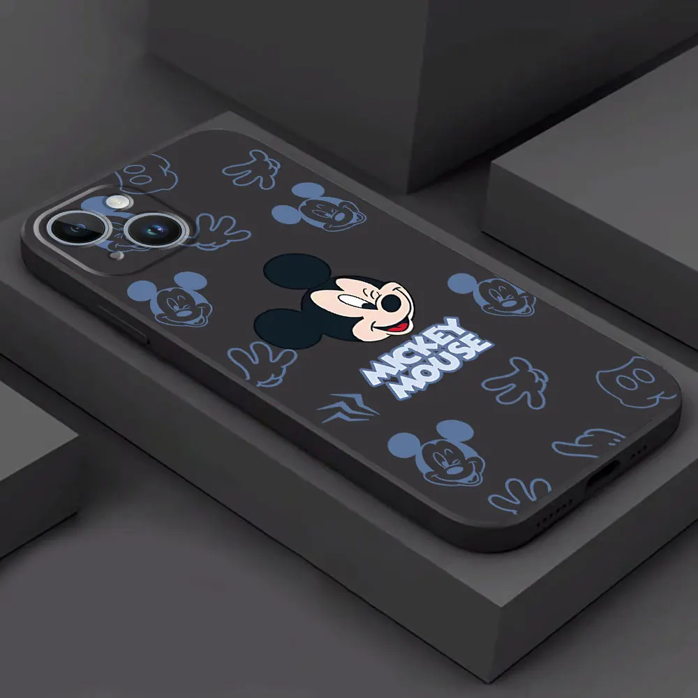 TPU Soft Phone Case for Redmi 9C 12 K40 Pro K50 Gaming 12C 10 9 A2 A1 Plus 9A K40s K60 10A 10C Disney Minnie Mouse Logo Cover