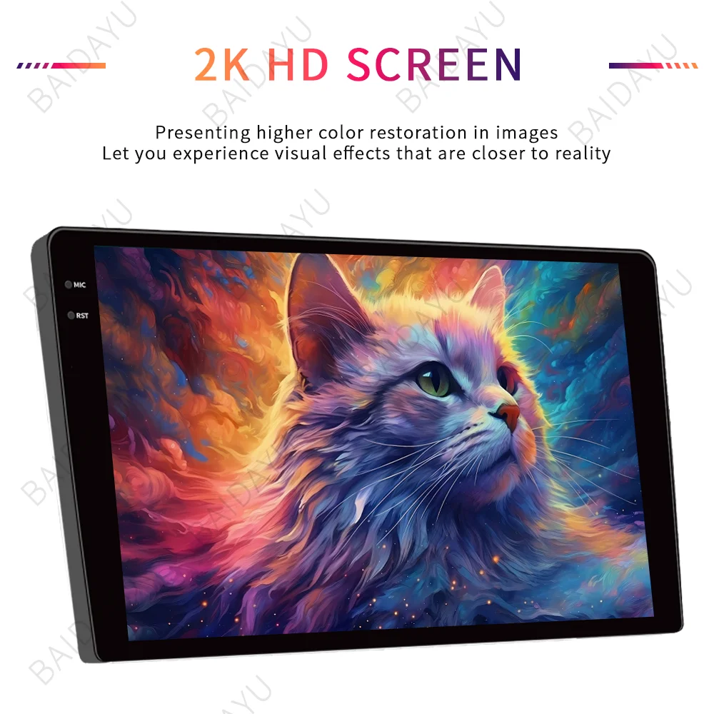 FYT 7870 2K Android Car Stereo GPS Navigation 2Din 2.5D Display Screen Universal Dashboard Radio Carplay Mirror Link