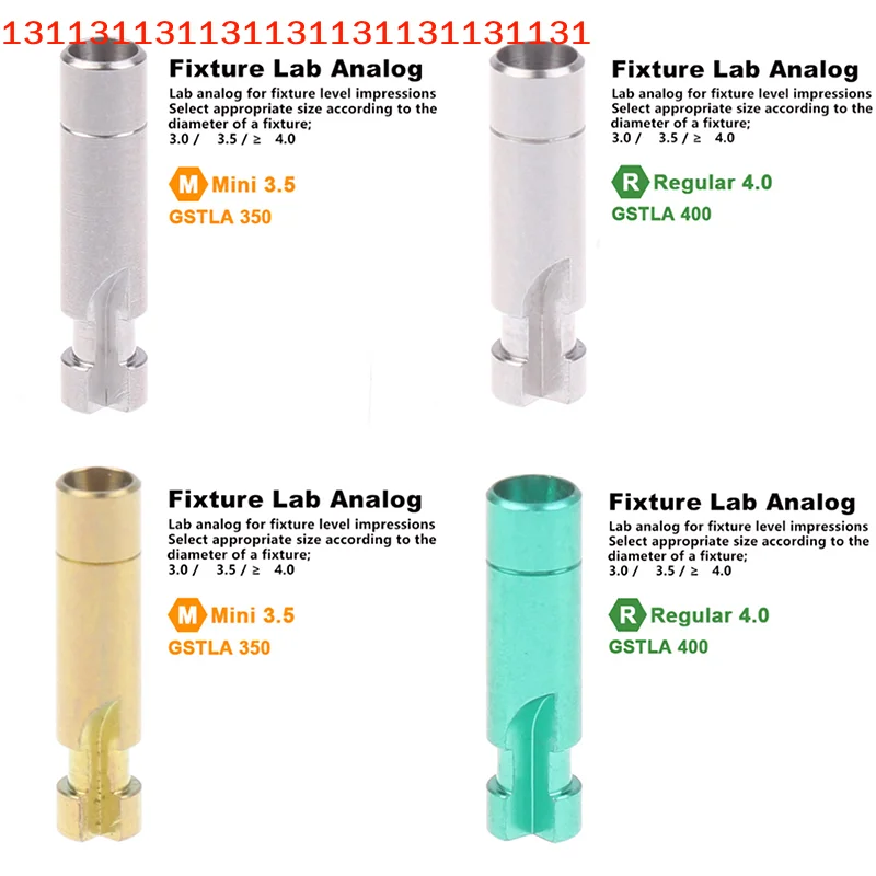 

Oral Care Focused Implant Analog Designed for Dental Labs, Osstem Hiossen Compliant