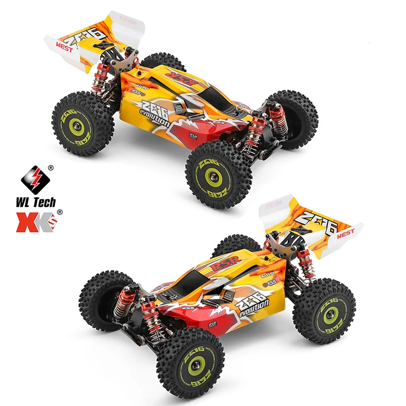 WLtoys-braço de balanço um braço para carro RC, peças de reposição originais, 144010 1:14 144001-1250 124019 18 17 16 14401