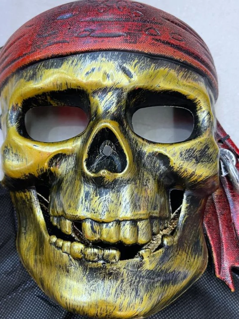 2022 Halloween Par Performance Requisiten Piratenkostüm Fünfteiliges Set Maske Teleskop Cass Neues Bühnenkostüm Damen Faion