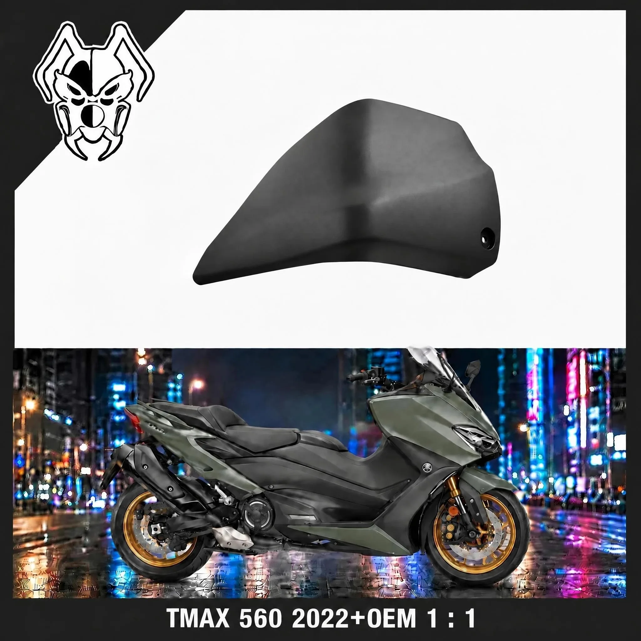 Battery Upper Cover Suitable For Yamaha TMAX560 TMAX 560 2022 2023 2024 2025 Motorcycle left storage compartment side cover ﻿