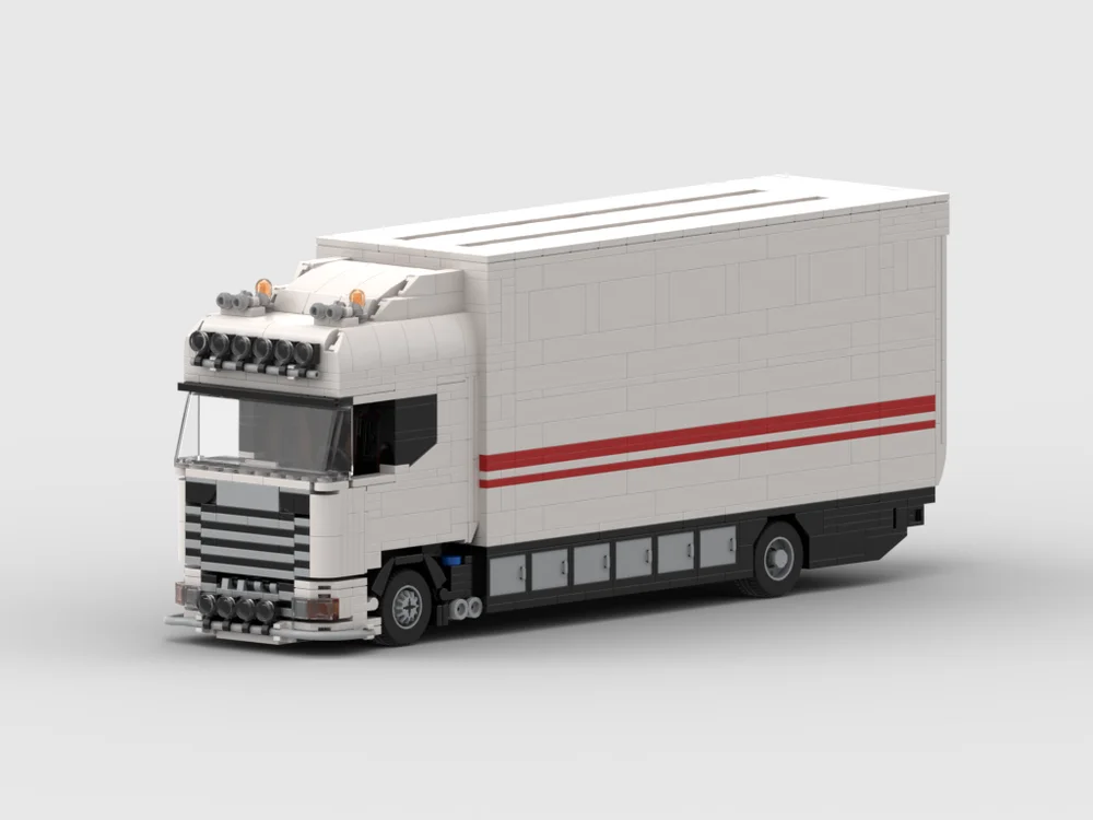 

MOC 1430 Parts Building Blocks Car Model R730 Transporter Christmas Gift for Boys Kids Toy Vehicle