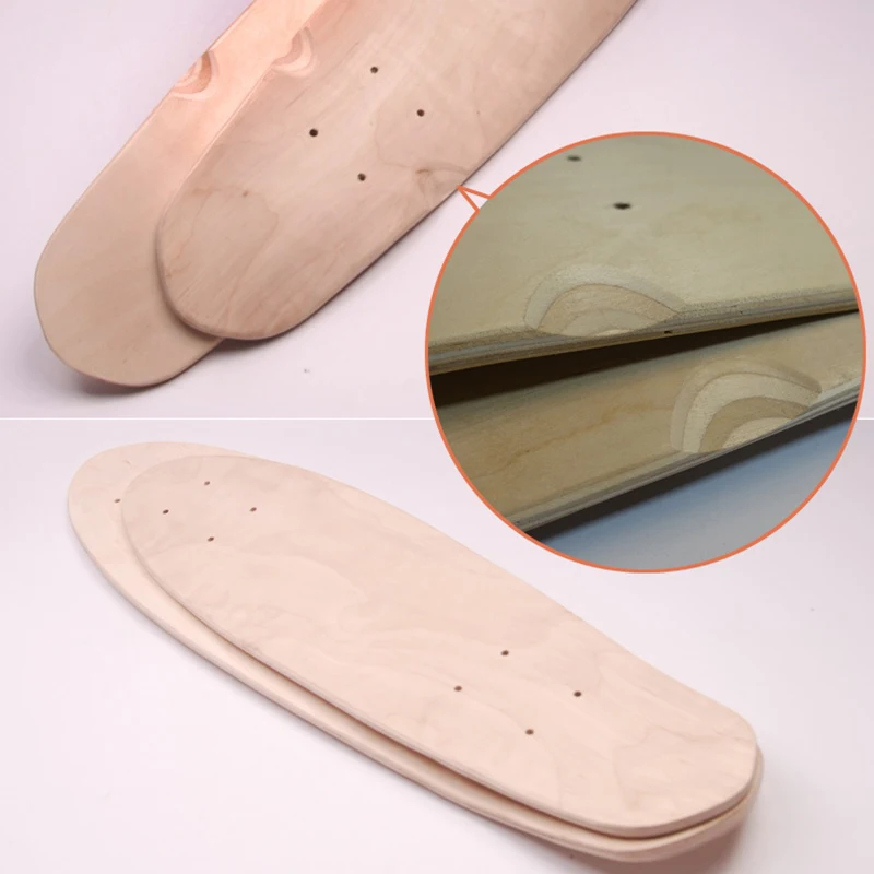 24/27 بوصة 7 طبقة لتقوم بها بنفسك لوح التزلج سطح القيقب لوح السمك الكبير مع جودة عالية للبالغين في سن المراهقة لوح تزلُّج القيقب