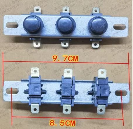 3-Button Switch for Electric Heater – Durable and Reliable Push Button Control Switch