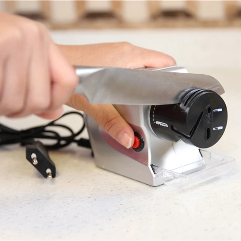 Electric Knife Sharpener,Automatic Motorized,Sharpening Tool,Professional Knives Sharpening Multi-Function.EU Plug